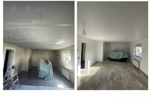 Trockenausbau-vliestapete-Malerarbeiten