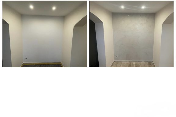 Kreative Wandtechnik, Spachteltechnik