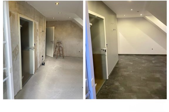 Vlistapete, Designbelag-Vinyl-Nivelliermasse