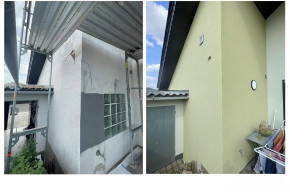 Risse-Aussenputz-Fassadengestaltung